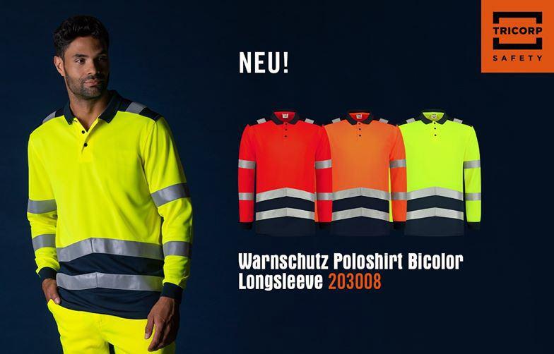 Tricorp Berufsbekleidung - UV Warnschutz Polo